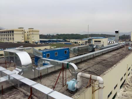 惠州涂料廢氣治理 涂裝廢氣處理