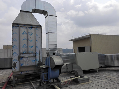 惠州環(huán)保公司之某無線科技有限公司噴漆廢氣治理